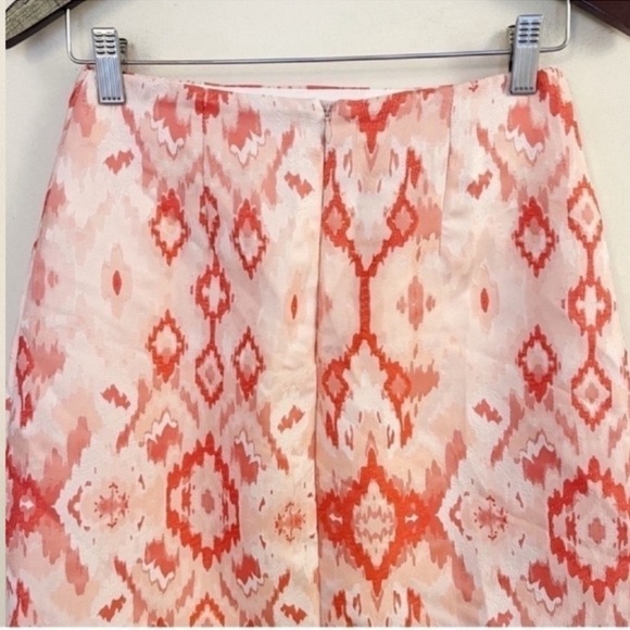 Anthropologie x Hutch Kasi Jacquard Mini Skirt Size 4 Pink Lined NEW MSRP $128 - Picture 5 of 10
